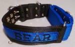2" DualGrip Collar, Stripe/Embroidery/Grip Section diff color